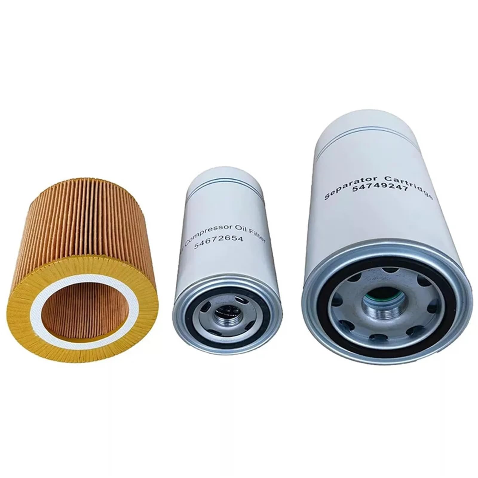 1 jeu de filtres séparateur d'huile et d'air for compresseur d'air 54749247 54672654 89295976