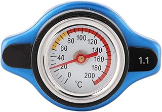 Tapón Para Radiador De Coche, Tapa Del Con Indicador Temperatura Cubierta Cabezal Pequeño Nfriamiento Automático Tapa Automóvil Refrigerantes Clasificación Presión Agua Tanque a Prueba Fugas(1.1bar)