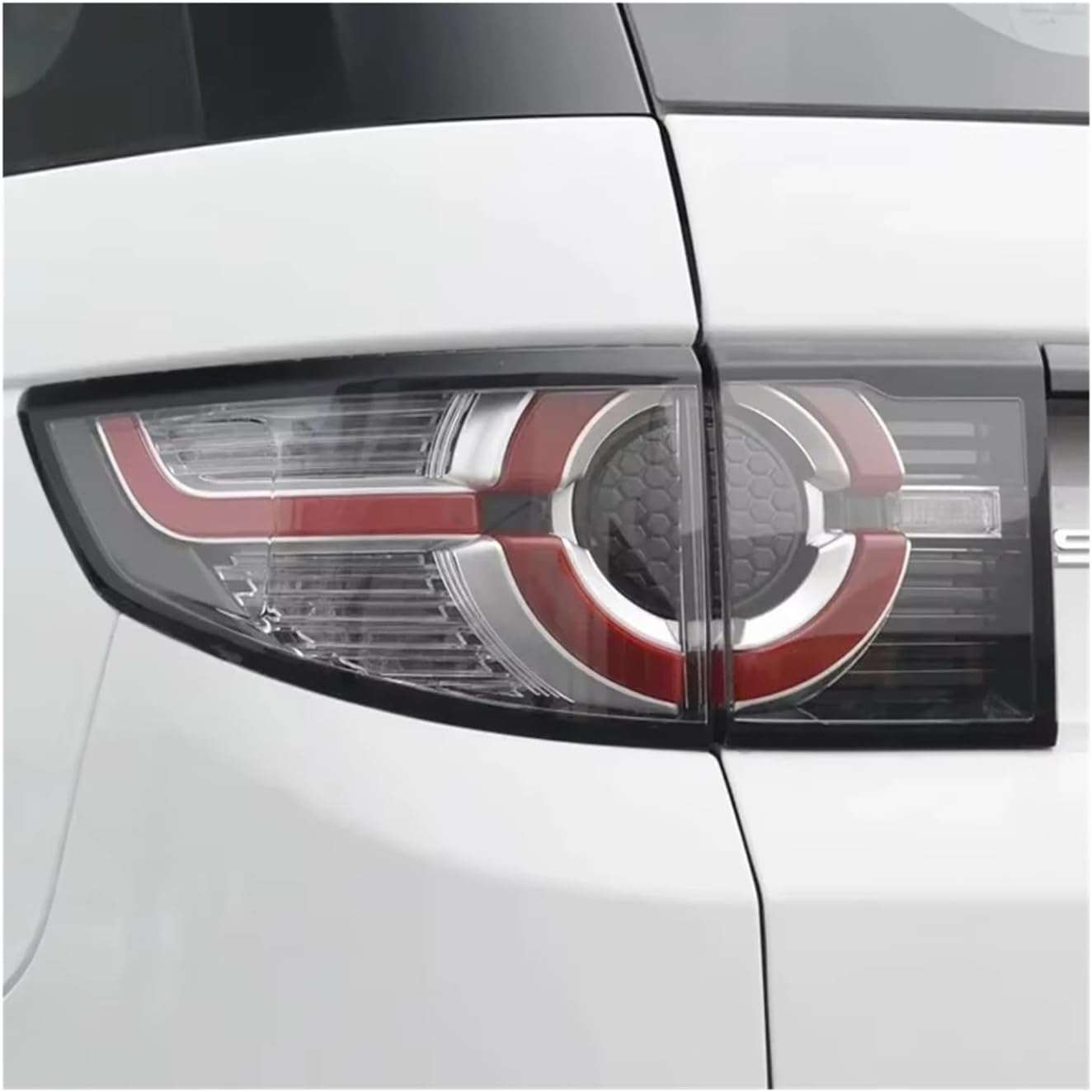 Tail Light Rear Lamp Taillamp Cover For Land For Rover For Discovery For Sport 2015-2018 Car Taillight Lens Back Lampshade Auto Brakelights Shell Light Lens Lamp (Left B and Right B)