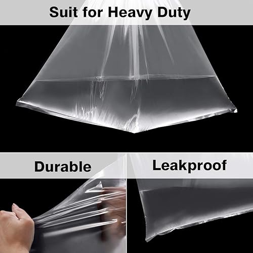 Miniatura 4 de Bolsas de almacenamiento de alimentos, bolsas de 5 galones, bolsa de plástico de grado alimenticio para marinar y salmuera, sin BPA, extra