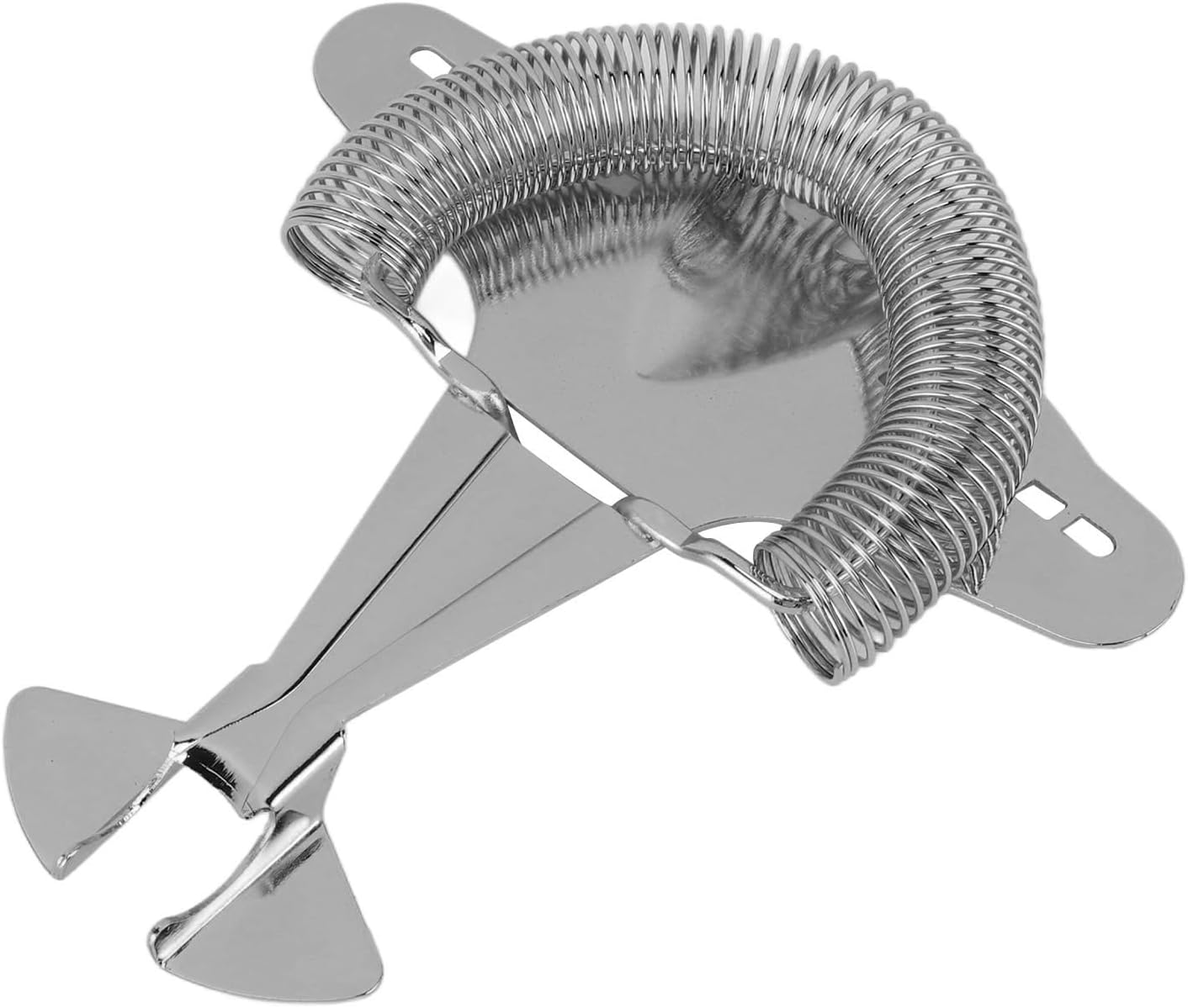 Stainless Steel Fighter Plane Cocktail Strainer for Home Professional Bartenders (Silver)