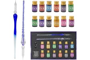 Glass Pen and Ink Set: Unleash Your Artistic Flair with Vibrant Colors
