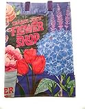 Trader Joe Flower Shop Shopping Tote Bag Rare (1 QTY)
