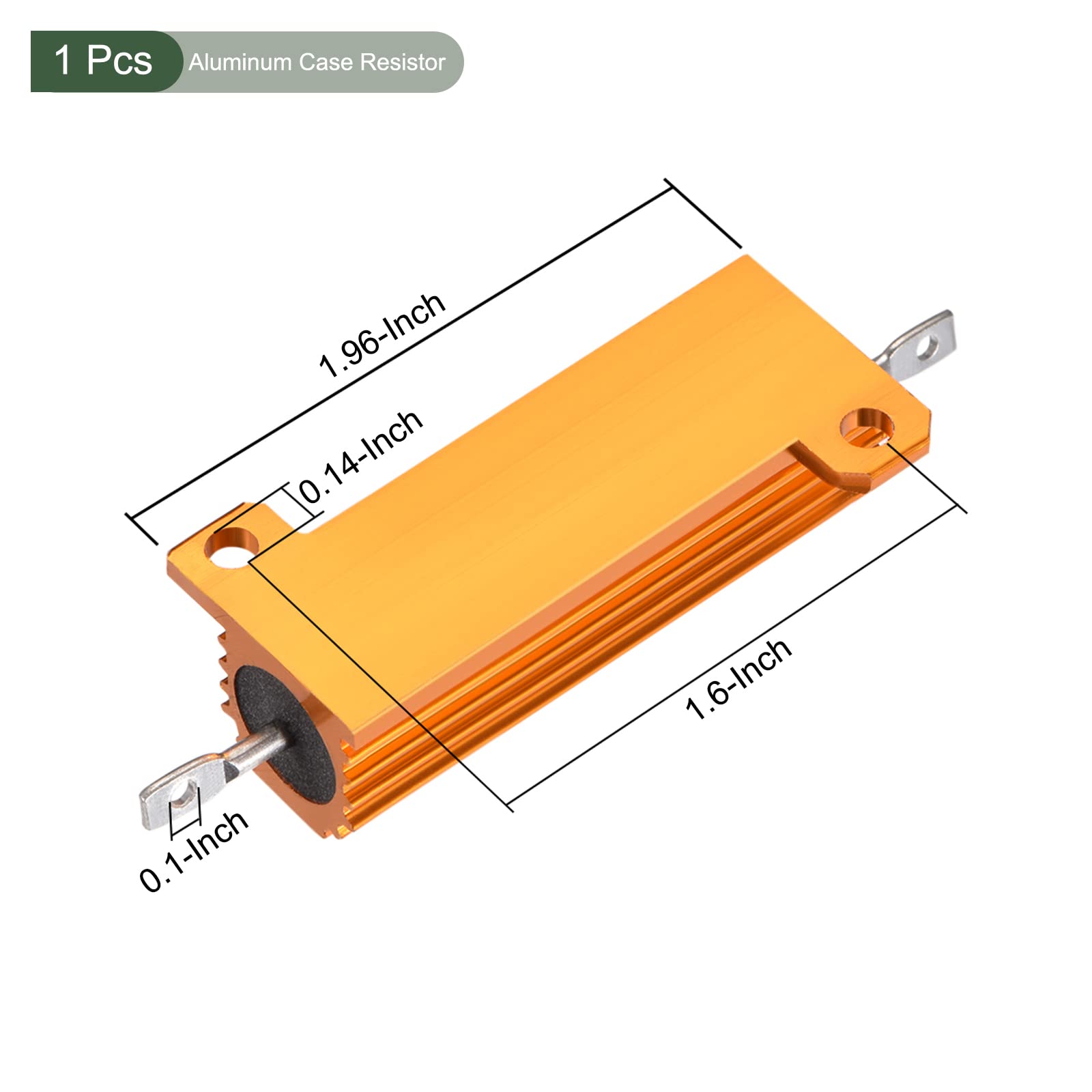 YOKIVE Alluminio Custodia Resistenza Office LED Convertitore
