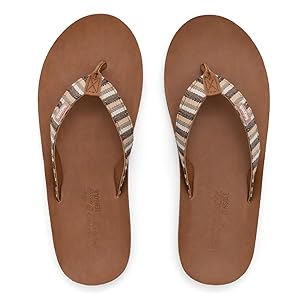 シューズ・サンダルその他 SLIM Women's Rubber Flip-Flops 4000030-5178 Amazon.com | Feelgoodz Women's Zensole Woven Slim Kinderz