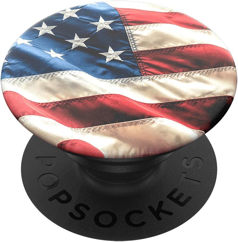 Amazon.com: PopSockets Phone Grip with Expanding Kickstand, USA PopGrip ...