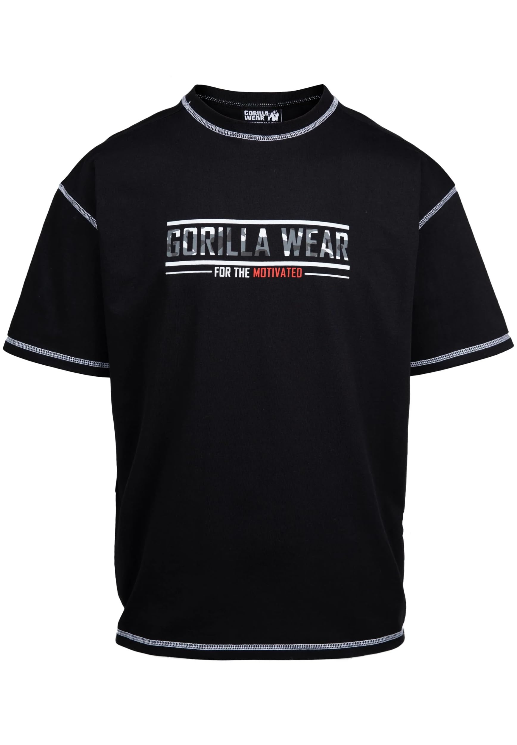 Gorilla Wear Saginaw Oversized T-Shirt - Black