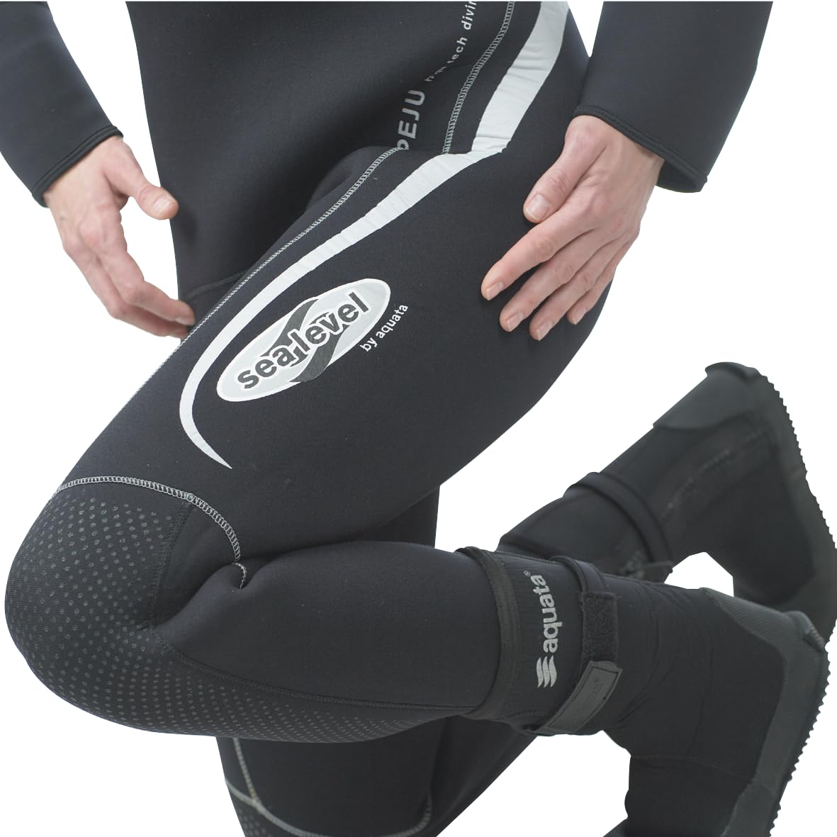 Trockentauchanzug Damen und Herren Modell 7 Vormodell Neopren 6.5mm und Rückenreissverschluss