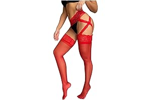 Thigh High Fishnet Stockings for a Sultry Look