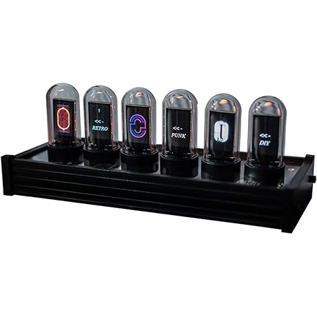 LED Digital Clock With Steins Gate Designs