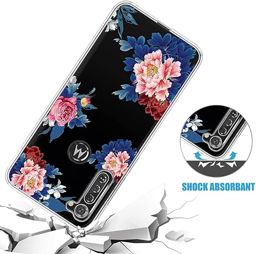 Miniatura 7 de Tothedu Funda protectora para Moto G Stylus 2020, Motorola G Stylus para niñas, transparente, delgada, a prueba de golpes, suave, flexible, de