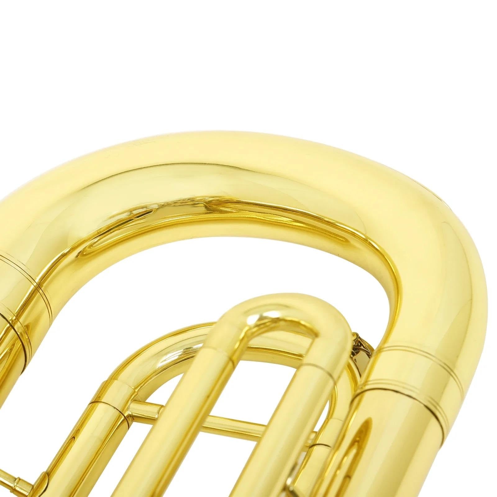 Eufonium Instrumenty Muzyczne Profesjonalne Instrumenty Muzyczne Euphonium Baryton Z Potrójnym Kluczem Bb Brass Zawierają Akcesoria
