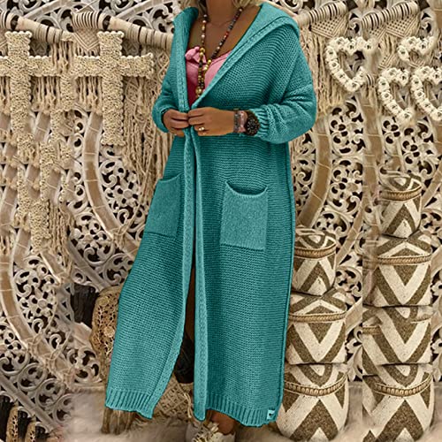 Work Cardigan Sweaters for Women Loose Lengthener Enlarged Long Sweater New Knitted Cardigan Chunky Knit Cardigans for Women - Afbeelding 3