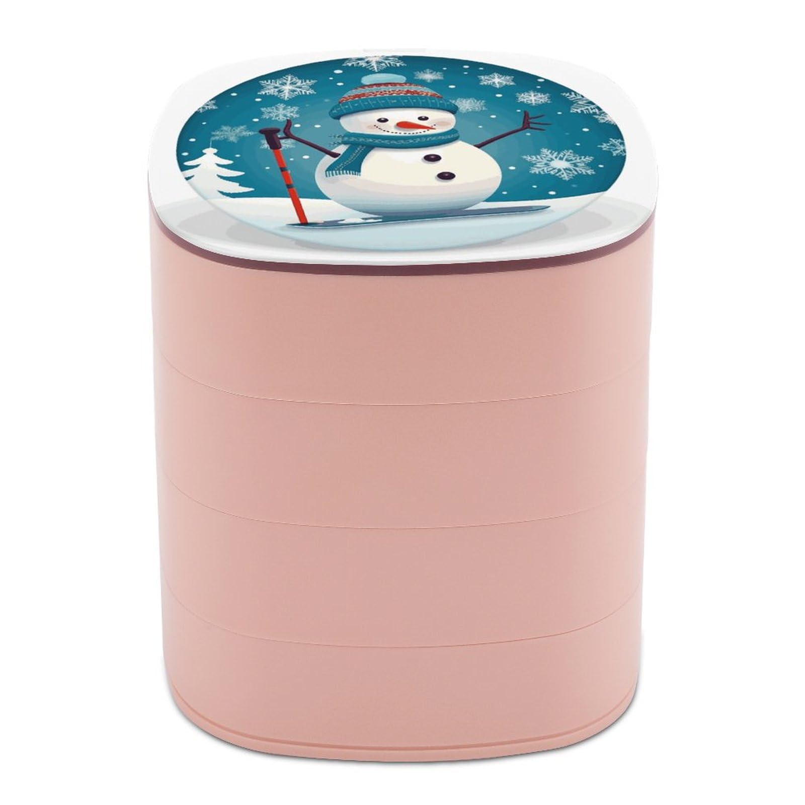 Organiseur de bijoux de Noël, le cadeau idéal avec motifs de flocons de neige