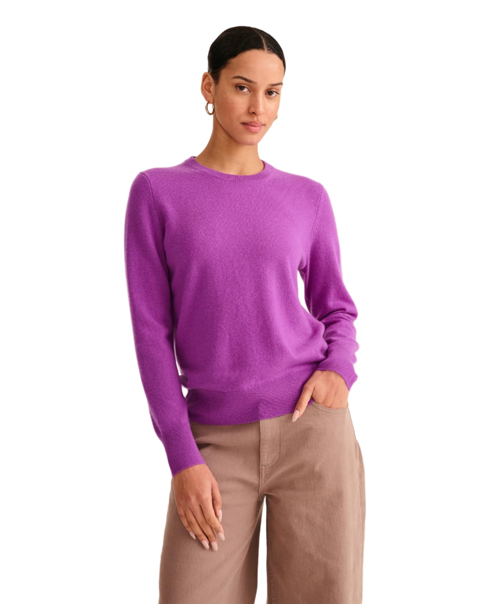 NAADAM Women's The Original Cashmere Crewneck Sweater