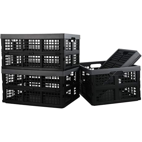 34-Quart Plastic Milk Crates
