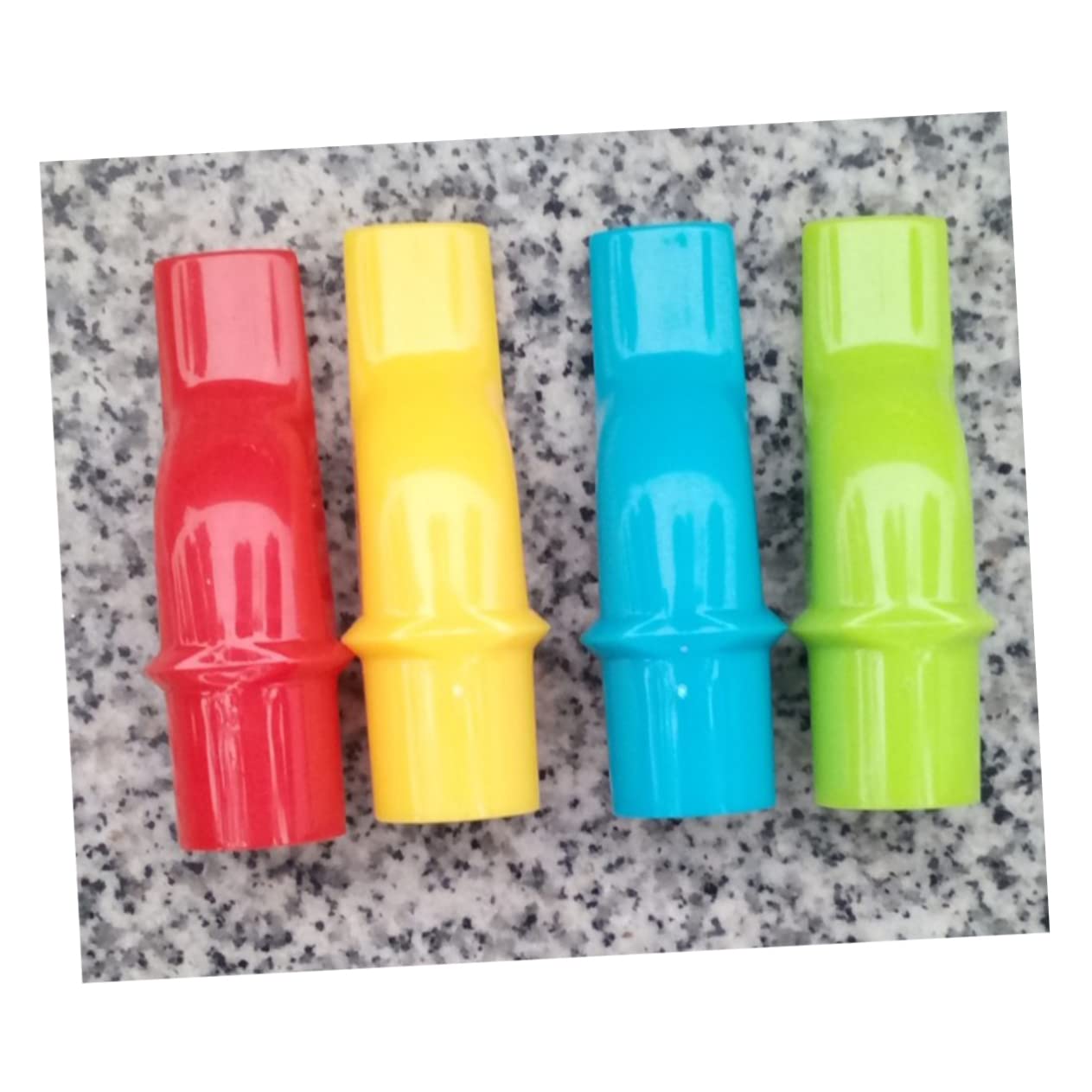 ifundom 12Pcs DIY Flutes for Creative Cylinder Shape Pan Flutes Whistles Music Instrument Safe Materials Colors present for Birthdays and Festivals Random Color