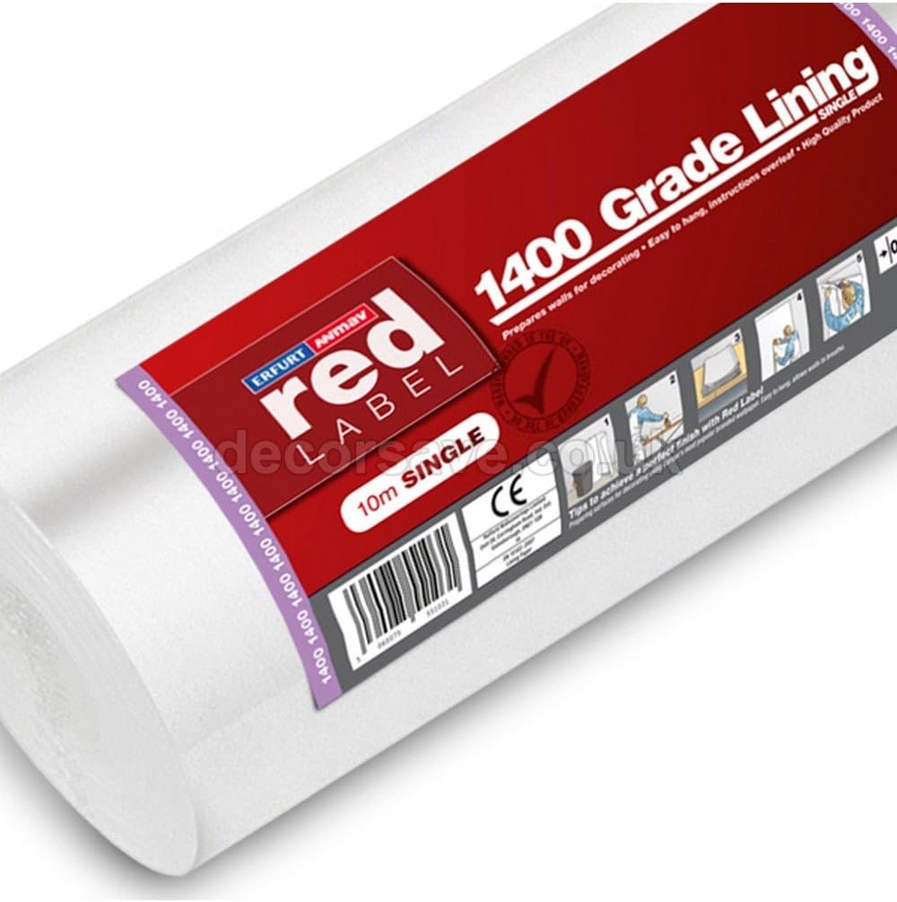 1400 Lining Paper - Erfurt MAV (10 m roll (single))