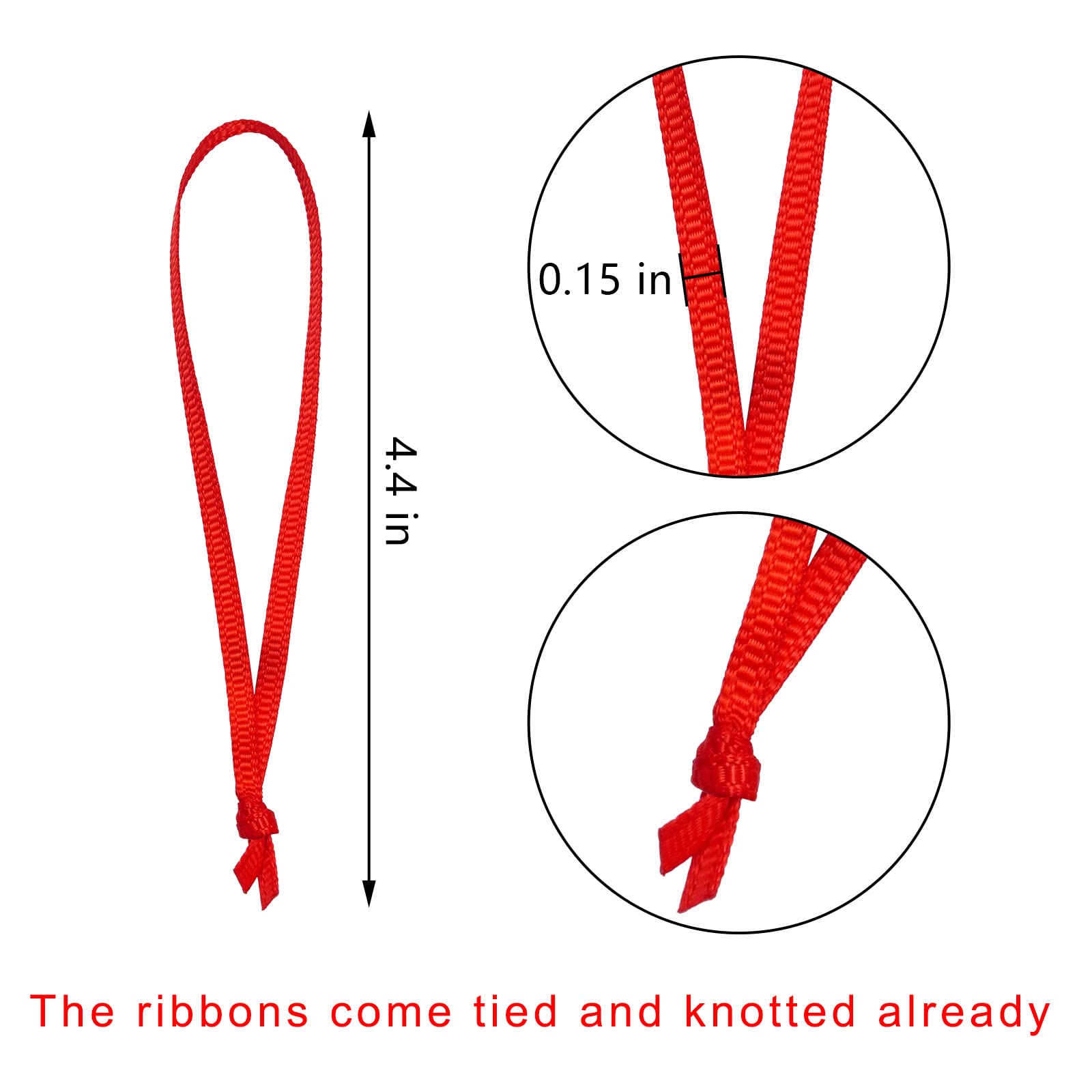 how to tie ornament string