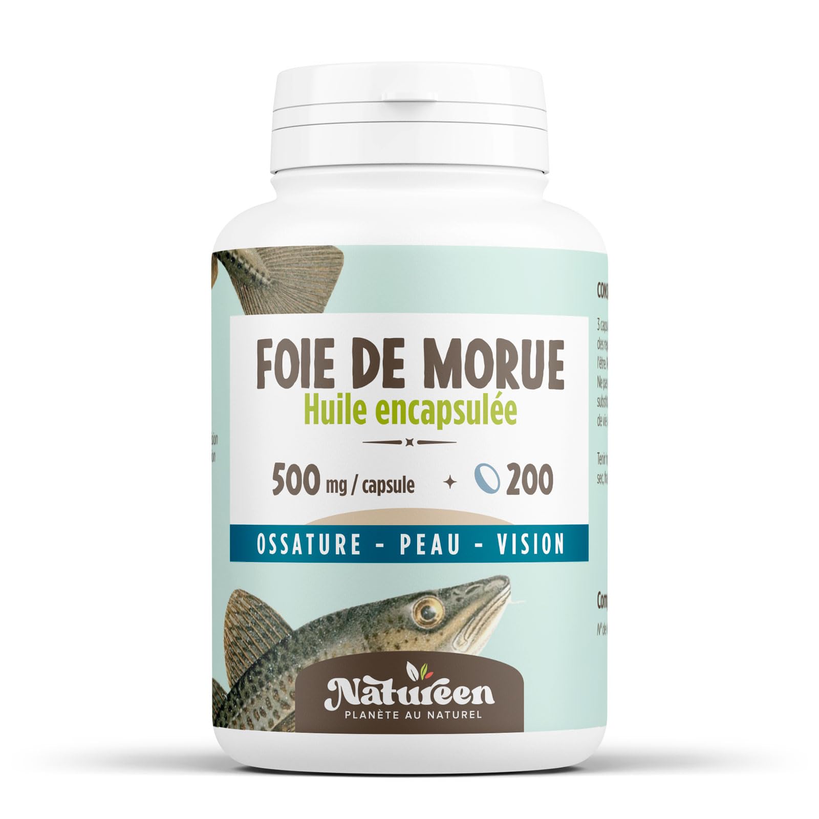 Complément Huile De Foie De Morue 500mg - 100 Gélules - Everest Nutrition - Soutien Immunitaire & Articulaire - Neuf
