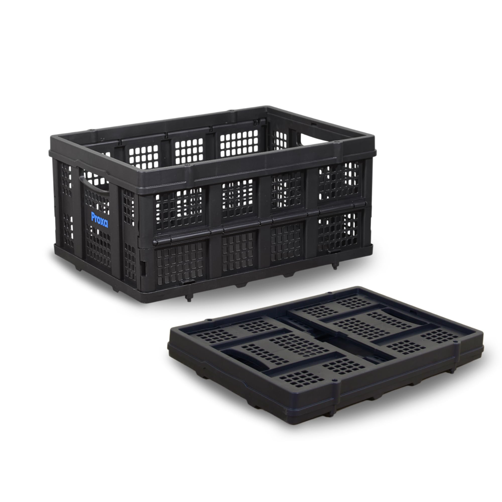 PROXA 25KG Foldable Storage Basket with Polypropylene (PP),Durable Crate for Home,Shops,Office,Warehouse,Car,Shopping and etc.. PXA-FB25-image-0