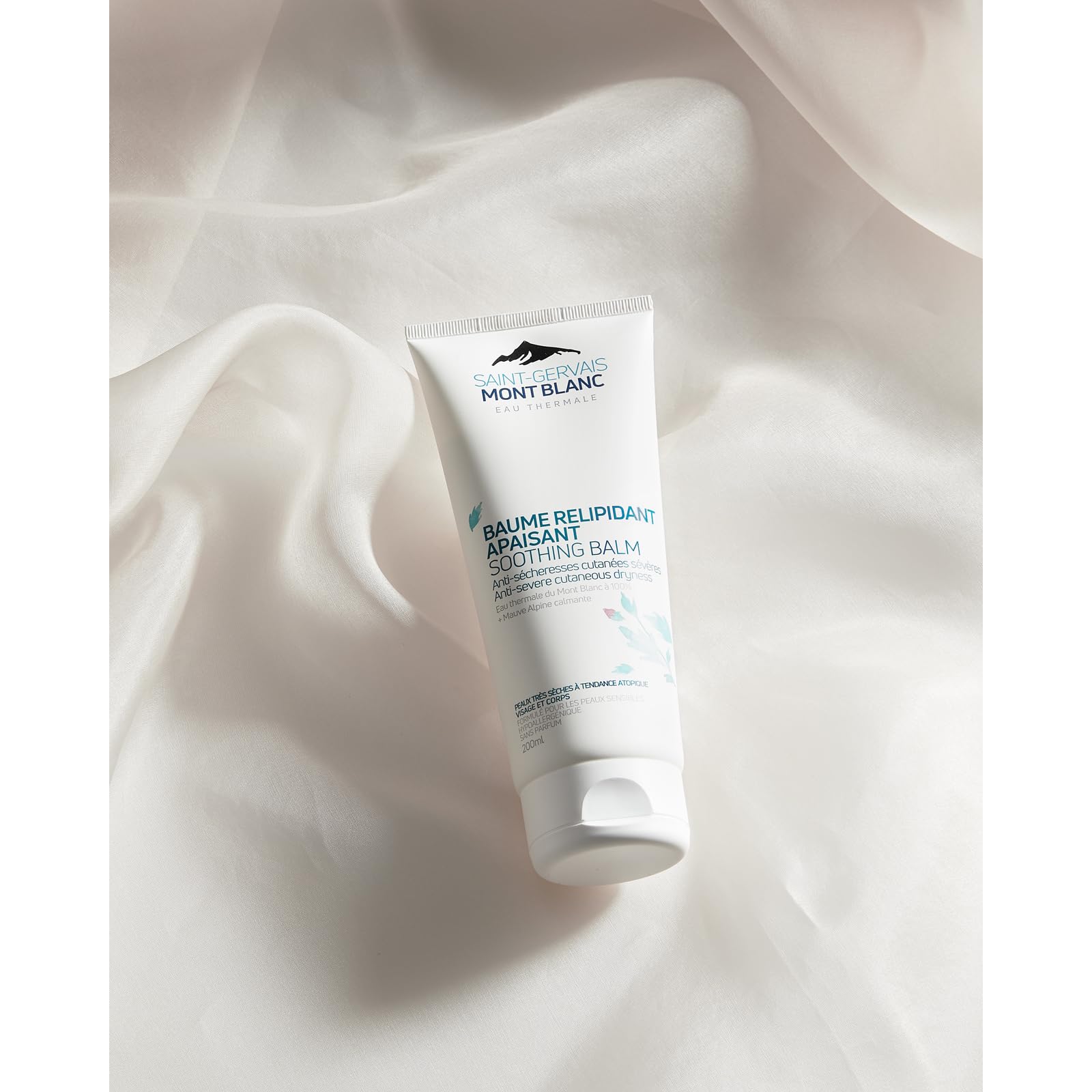 Saint-Gervais Mont Blanc - Soothing Balm with Mont Blanc Thermal Spring Water for Dry to Extra Dry Skin - Face and Body - 200 ml - Image 3