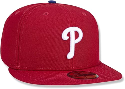 Miniatura 4 de New Era Philadelphia Phillies Fitted 59Fifty On Field Gorra roja