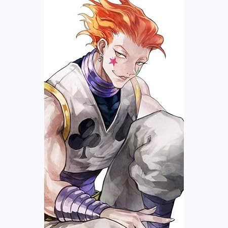 Amazon Com Nsddm Hunter Hunter Series Hisoka White Background Pattern Anime Diy Oil Painting Drawing Set For Beginners Acrylic Paint Anime Lovers Suitable For Couples Adult Christmas Gifts Size 4050cm
