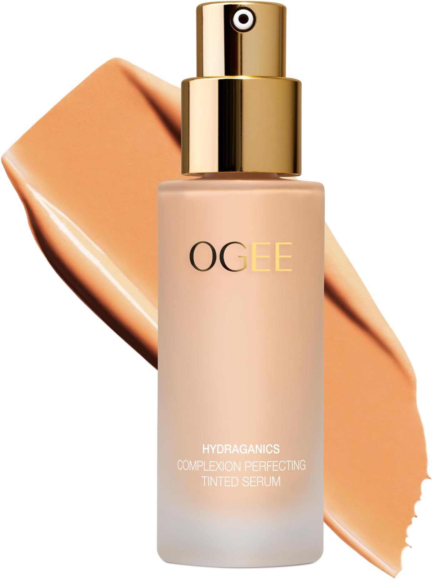 Ogee Complexion Perfecting Liquid Foundation - Lightweight Tinted Moisturizer For Face (Linden 1.25N - Light Beige, Neutral Undertone) - with Vitamin C & Jojoba Oil - Certified Organic & Made in USA