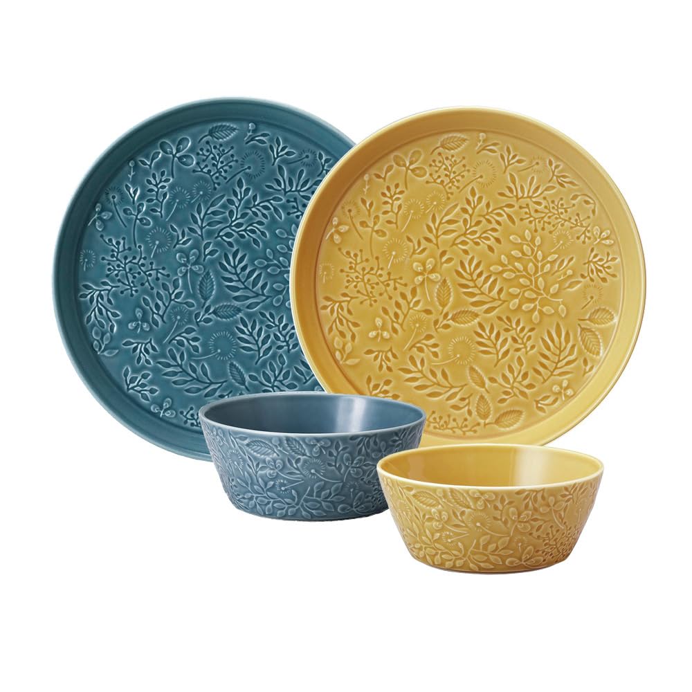 Amazon.co.jp: NARUMI(ナルミ) 食器セット アンナ・エミリア 花柄 2色  