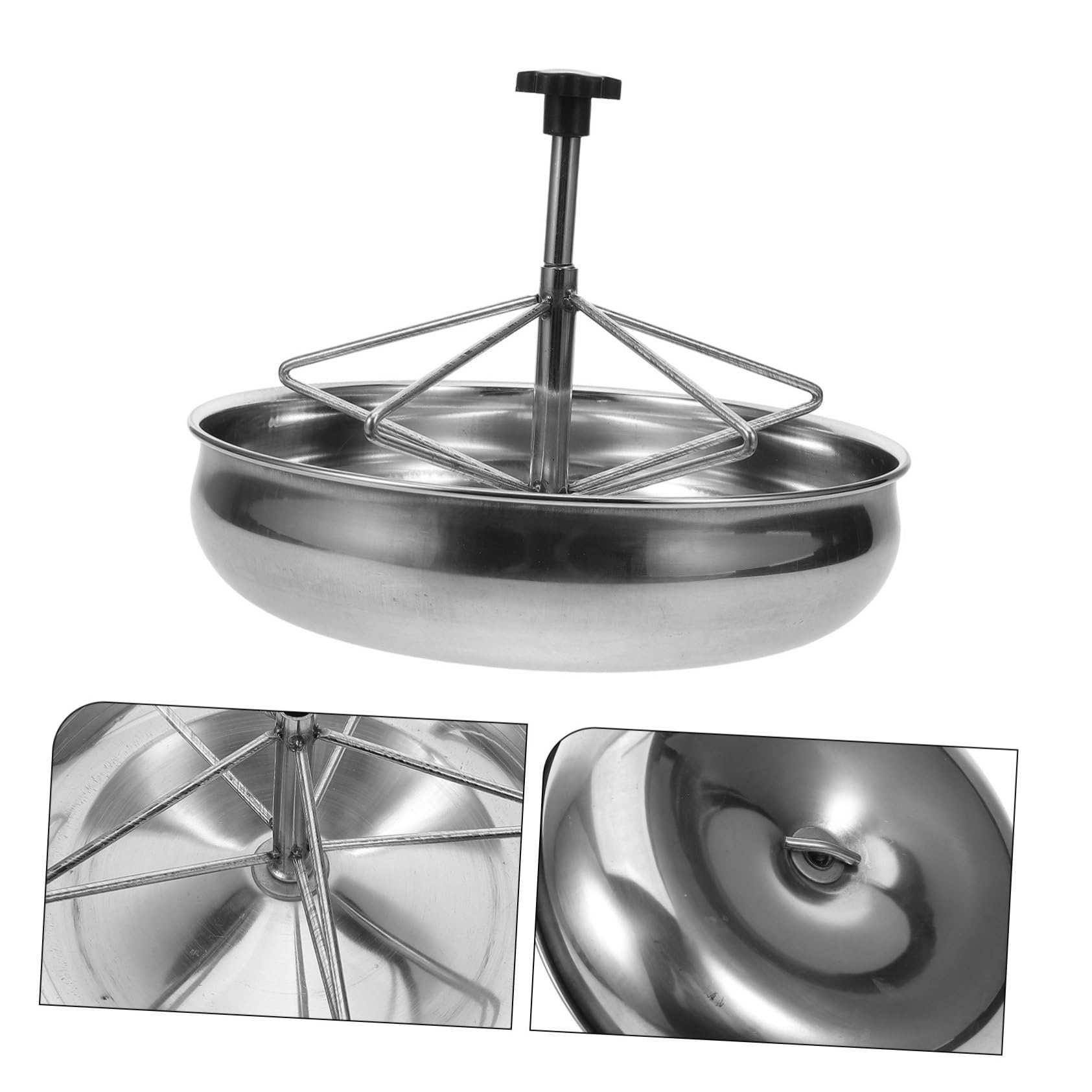 Alimentatore Per Suinetti Inossidabile Trogolo Stabile e Facile Da Pulire Per Allevamenti Di Maiali Resistente e Sicuro Mangiatoia Per Animali Da Fattoria