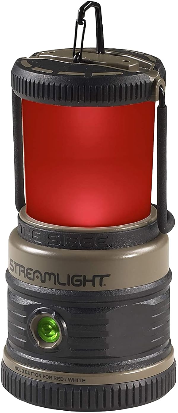 Streamlight 44931 Siege 540-Lumen Compact LED Camping Lantern with 360° Lighting for Power Outages, Hurricanes, and Emergencies, Coyote by Streamlight - Image 2