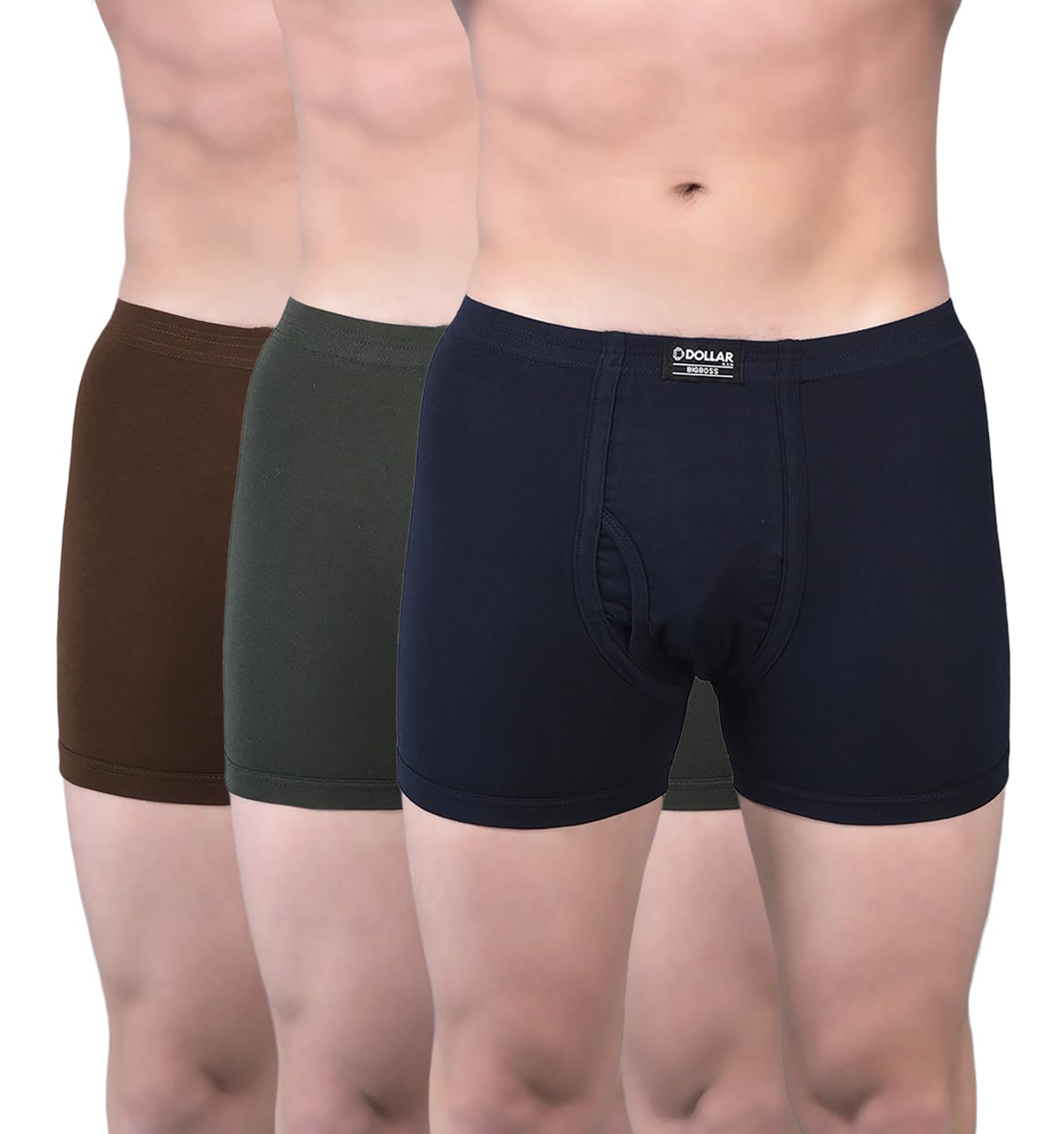 dollar bigboss Men's Cotton Long Trunk Regular Solid-picture-50
