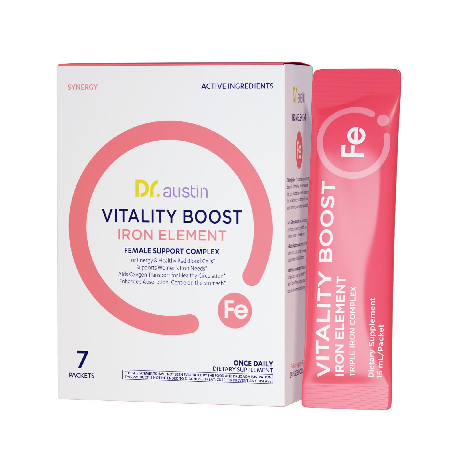 Dr. Austin Vitality Iron Supplement Drink