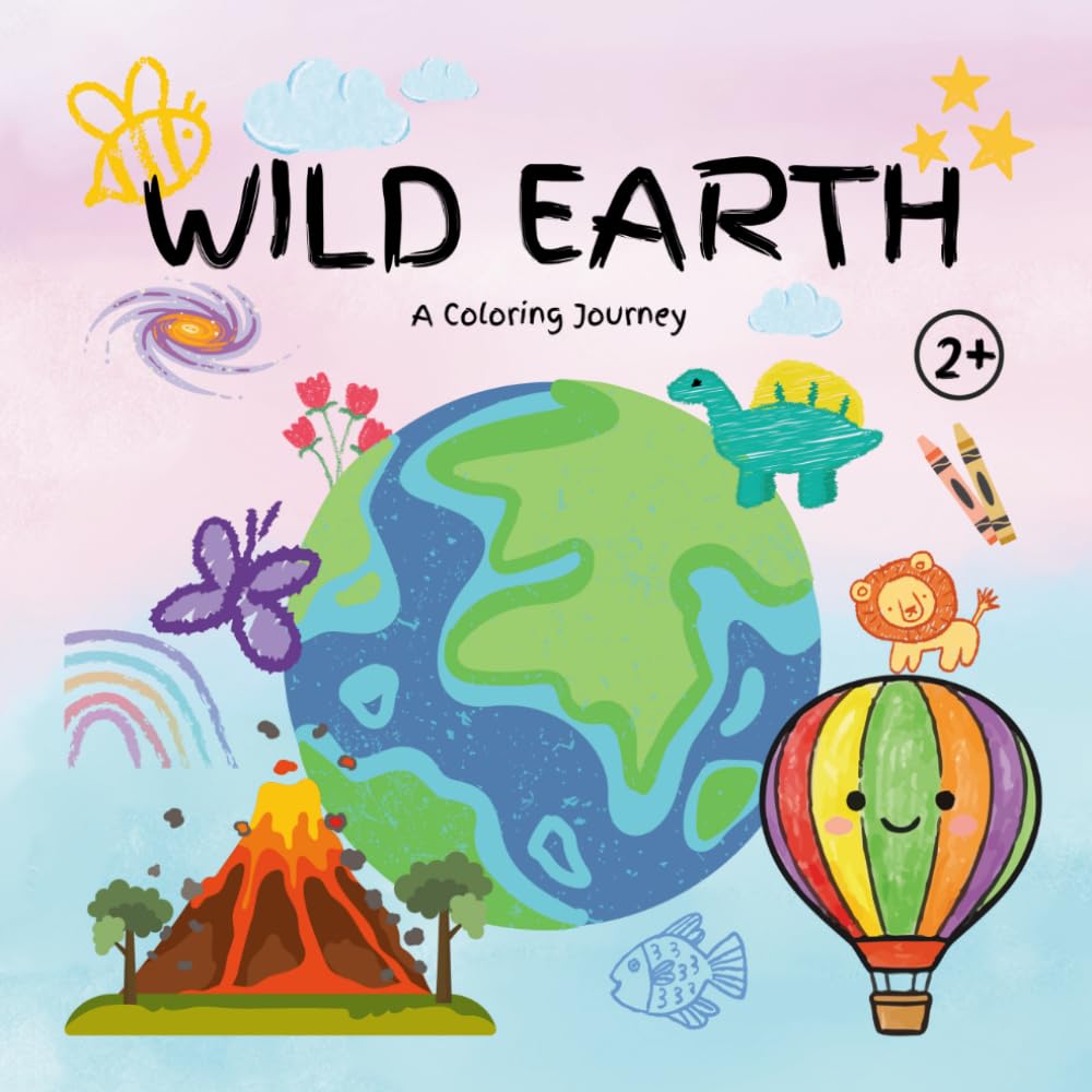Wild Earth, A Coloring Journey