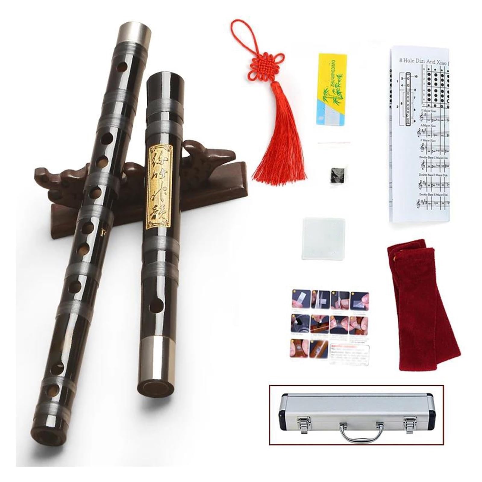 Amazon | 竹笛 6穴 プロフェッショナルパフォーマンス中国竹横笛