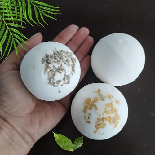 Miniatura 2 de Bombas de baño para mujer, regalo orgánico de primera calidad, paquete de 6 bombas de baño veganas, bombas de baño naturales, lujosas, sin