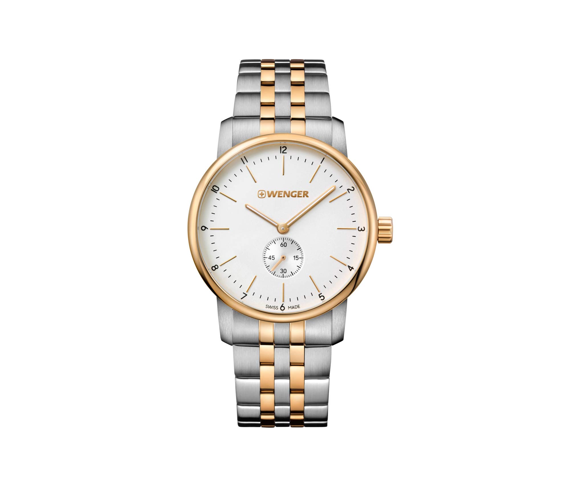 WENGER Swiss Made Urban Classic Analog Silver Dial Mens Watch - 01.1741.125 (B0792FB8SC) Amazon Price History, Amazon Price Tracker