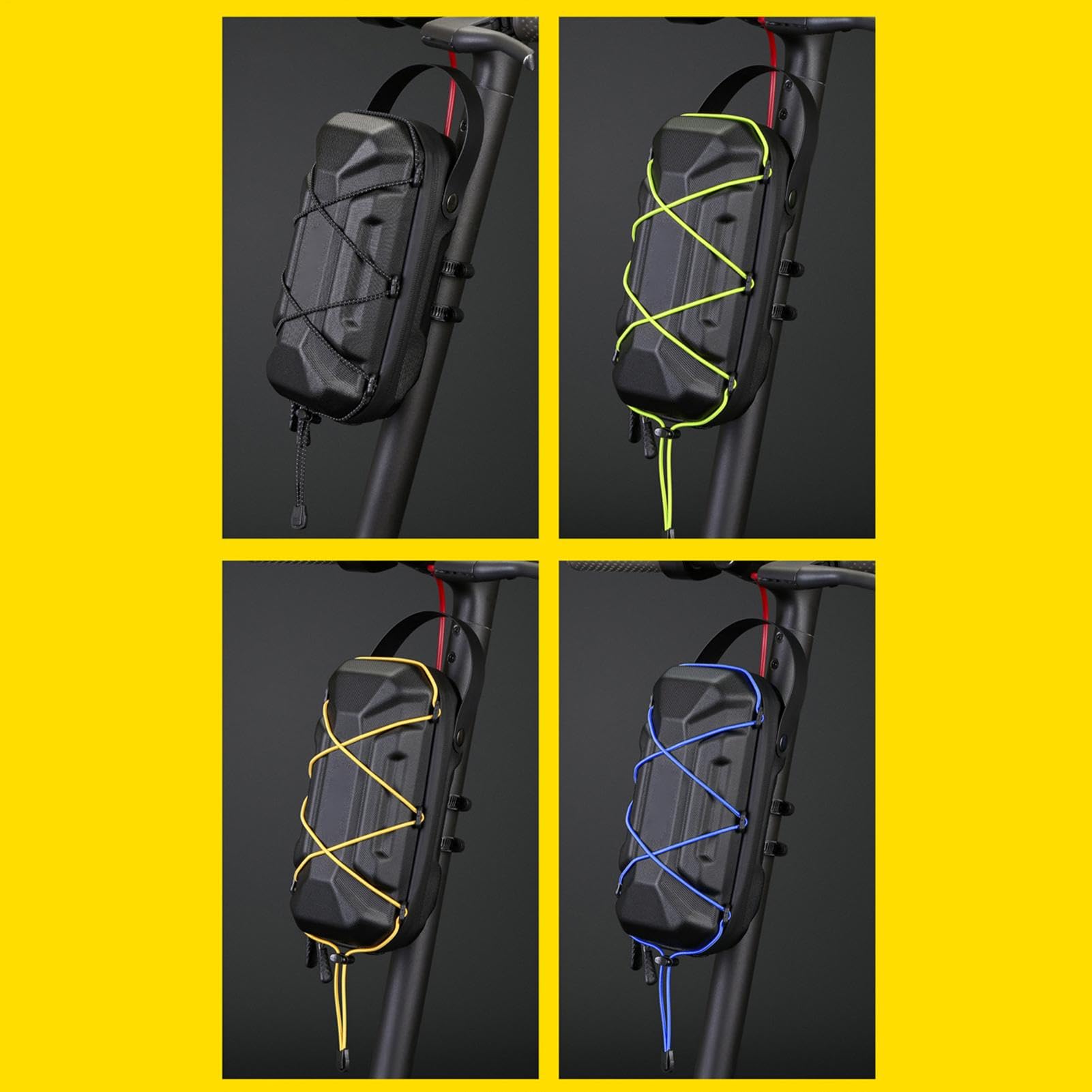 Borsa Monopattino Organizer Impermeabile Da Manubrio Anteriore | Sacca Frontale Da Manubrio Per Monopattino Elettrico E Bici, Bambini, Adulti, Famiglia