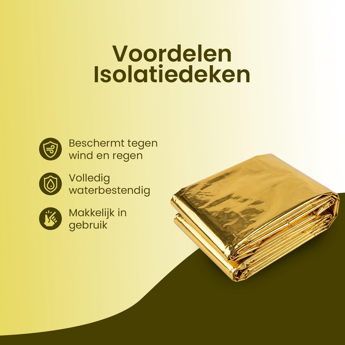 Isolierdecke 4er Set - 160x210 - Rettungsdecke - Notdecke - Warmhaltedecke - Gold - Silber - Notdecke/Wärmedecke - Thermodecke - Erste-Hilfe-Decke - Notdecke - Wärmedecken - Kriegsdecke