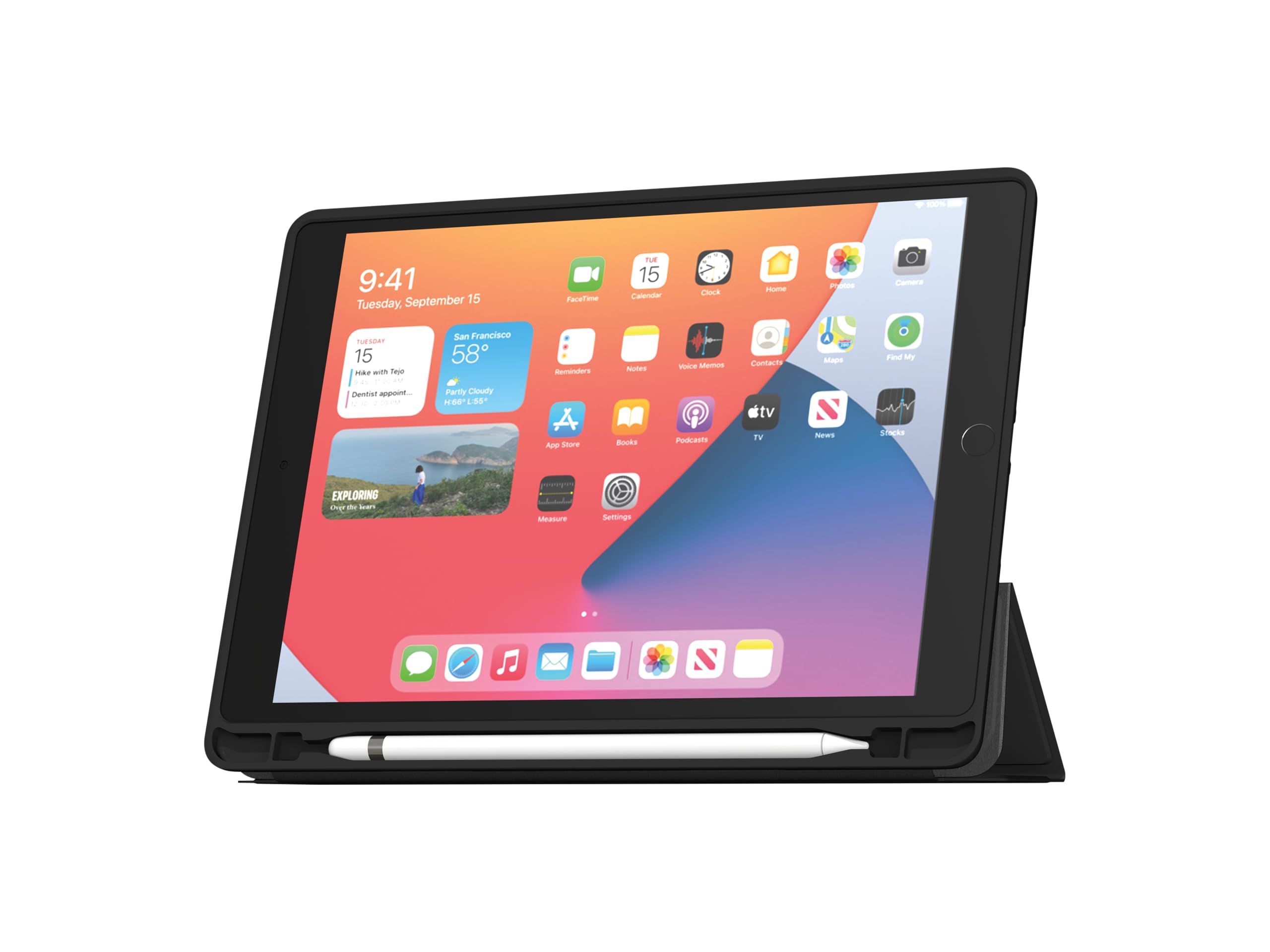MW - Folio Slim Skin for iPad 10.9" (10th gen - 2022) and 11" (A16-11th gen - 2025) - Black