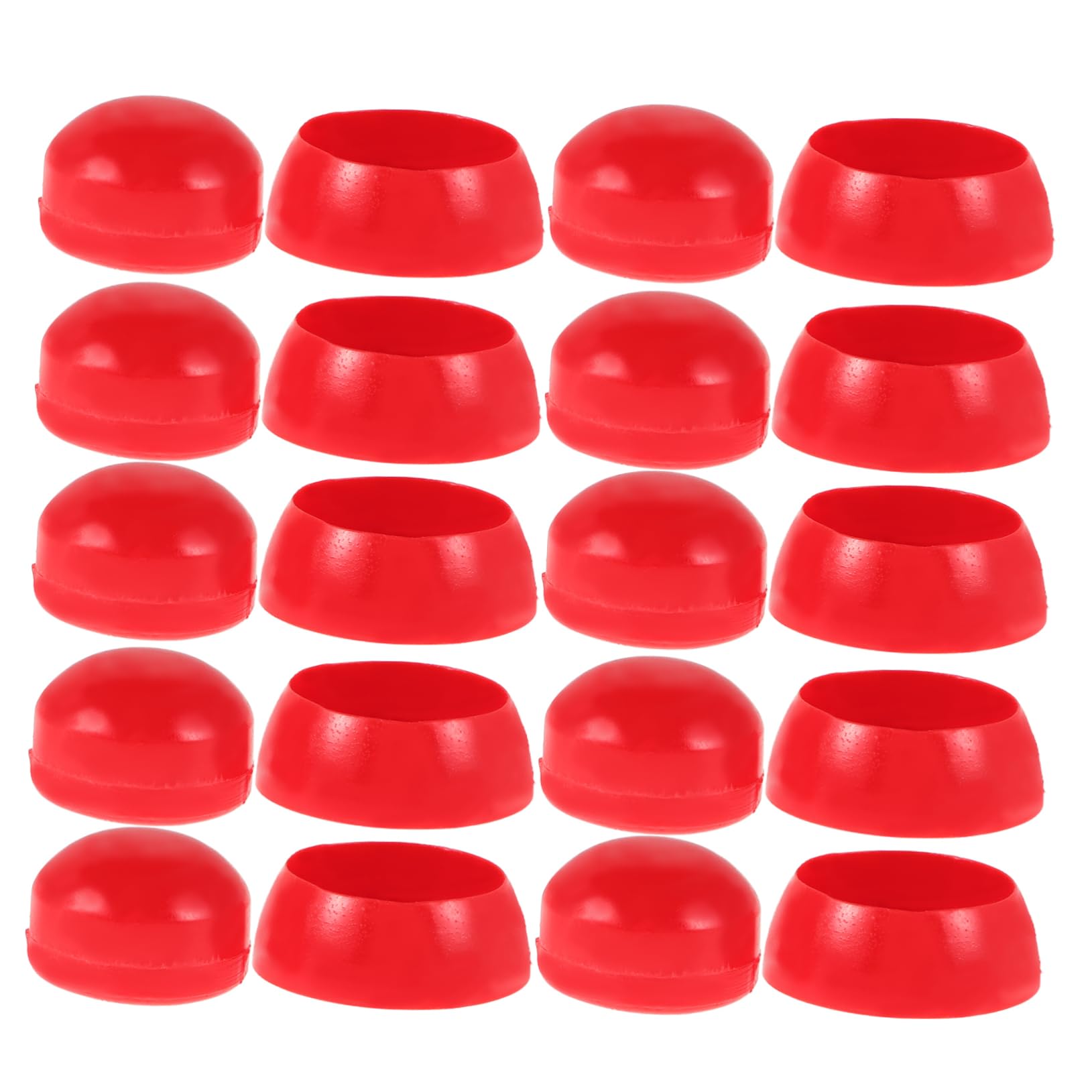 Toddmomy 10Pcs Plastic Nut Protection Caps Playground Equipment Screw Bolt Covers Safeguarding Play with Reliable Material and Fit for Enhanced Safety