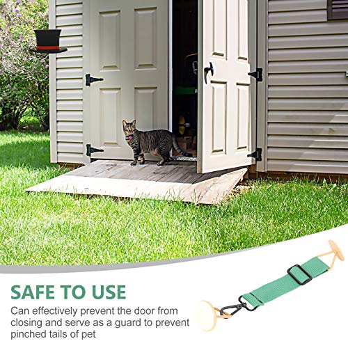 TEHAUX Alça de porta ajustável para animais de estimação Rolha de porta útil para animais de estimaç