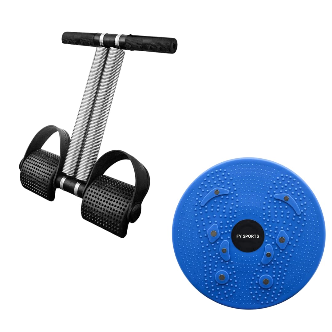 Zordik- Double Spring Tummy & Waist Trimmer for Abs Workout, Tummy ab Exerciser Machine, home ab workout equipment + Tummy Twister 2 in 1 Combo For Ab Excercise, Core Strength, Waist reduction (B0D53VJZVV) Amazon Price History, Amazon Price Tracker