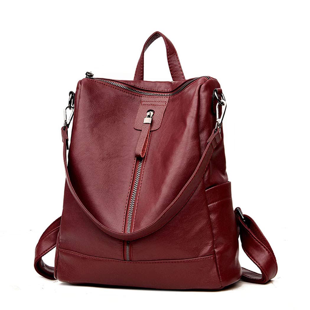 DEERWORD Donna Borse a Zaino Borsa a Zainetto Elegante Tracolla Zaini Firmate Marca Zainetti Antifurto PU pelle 5255 1 pz