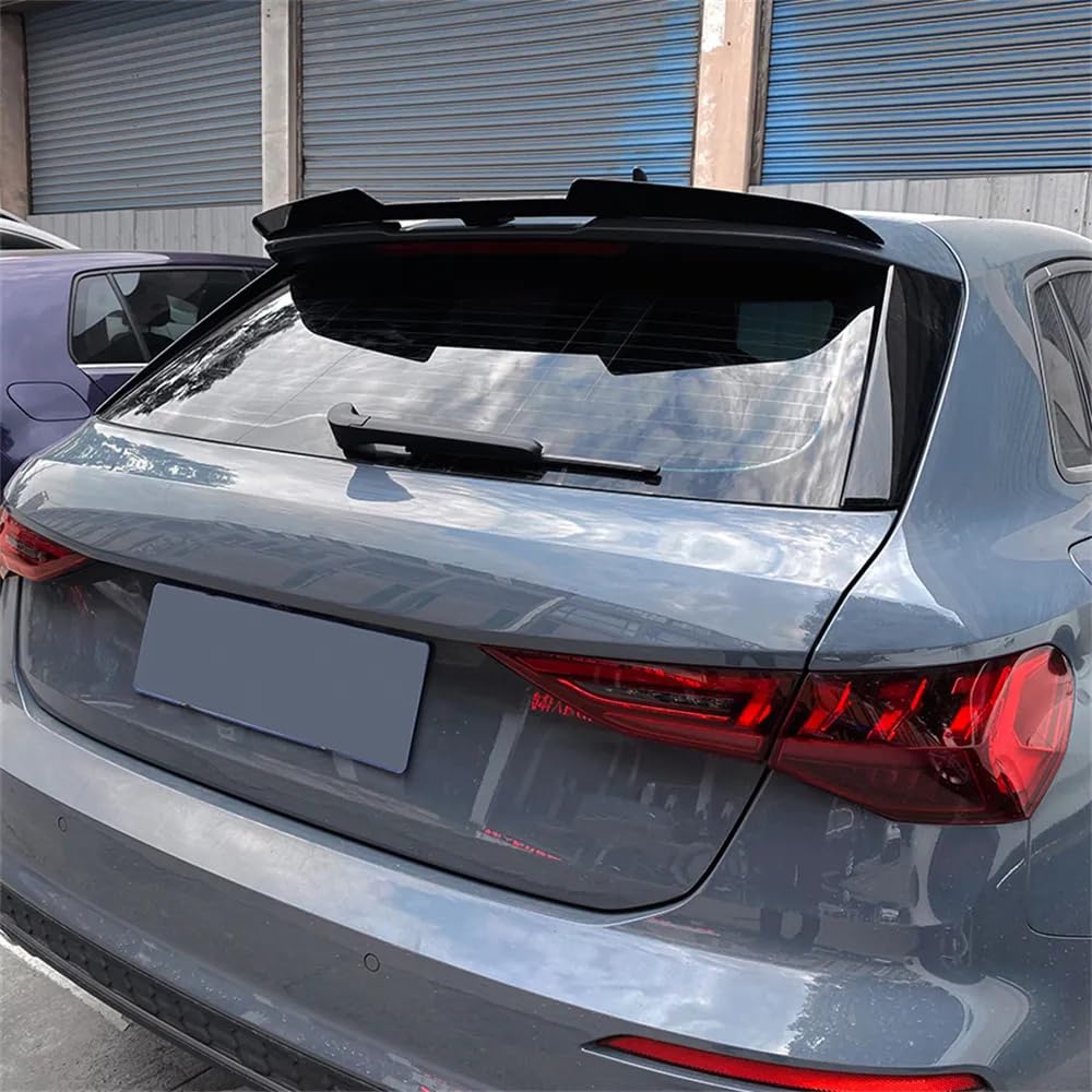 Becquet De Toit Pour Audi A3 S3 RS3 8Y Sportback 2020-2024 – Style Carbon Brillance – Installation Adhésive