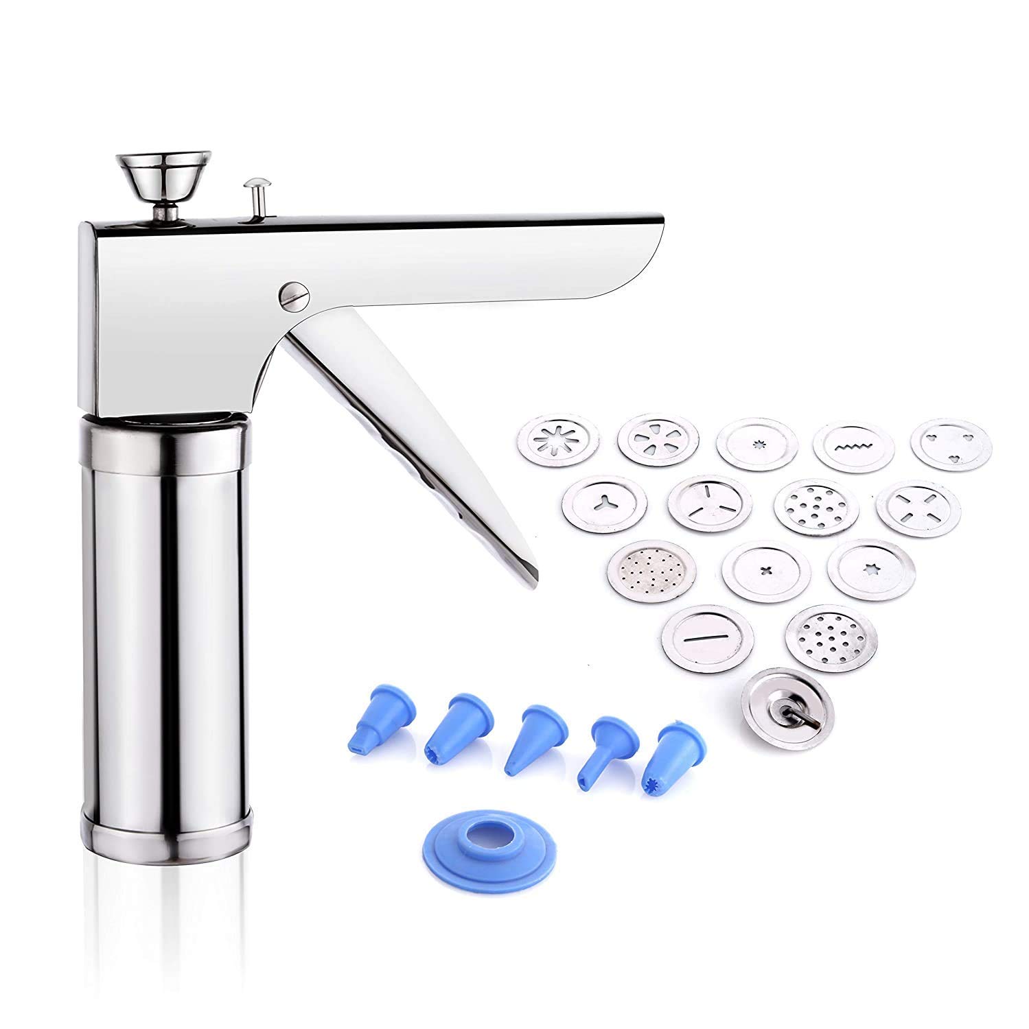 Hetarmi Cookie Press Machine Biscuit Maker Cake Making Decorating Gun Kitchen Baking Pastry Tools Set - Image 4 thumbnail