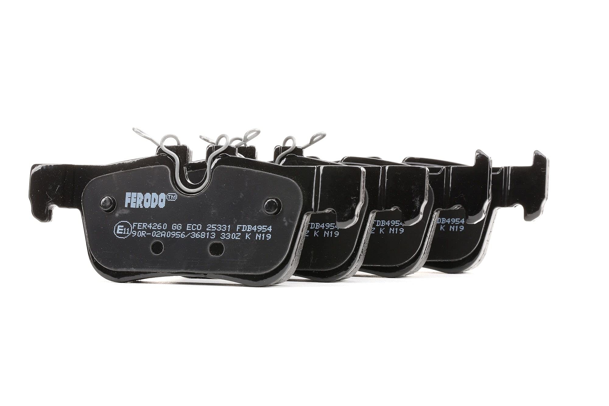 FERODO Brake Pads | FDB4954 | Rear | for BMW 1 2019- | OE-Matching Quality | Eco-Friction Fuse+ Technology