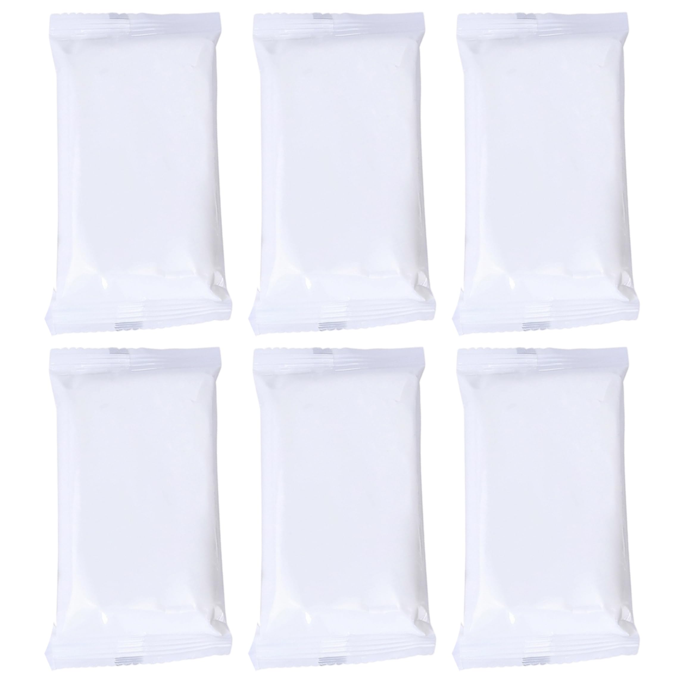 6PCS Sealant Clay Waterproof Mastic Moldable Sealing Putty for Wall Holes AC Pipes & Drains 30g Each - White