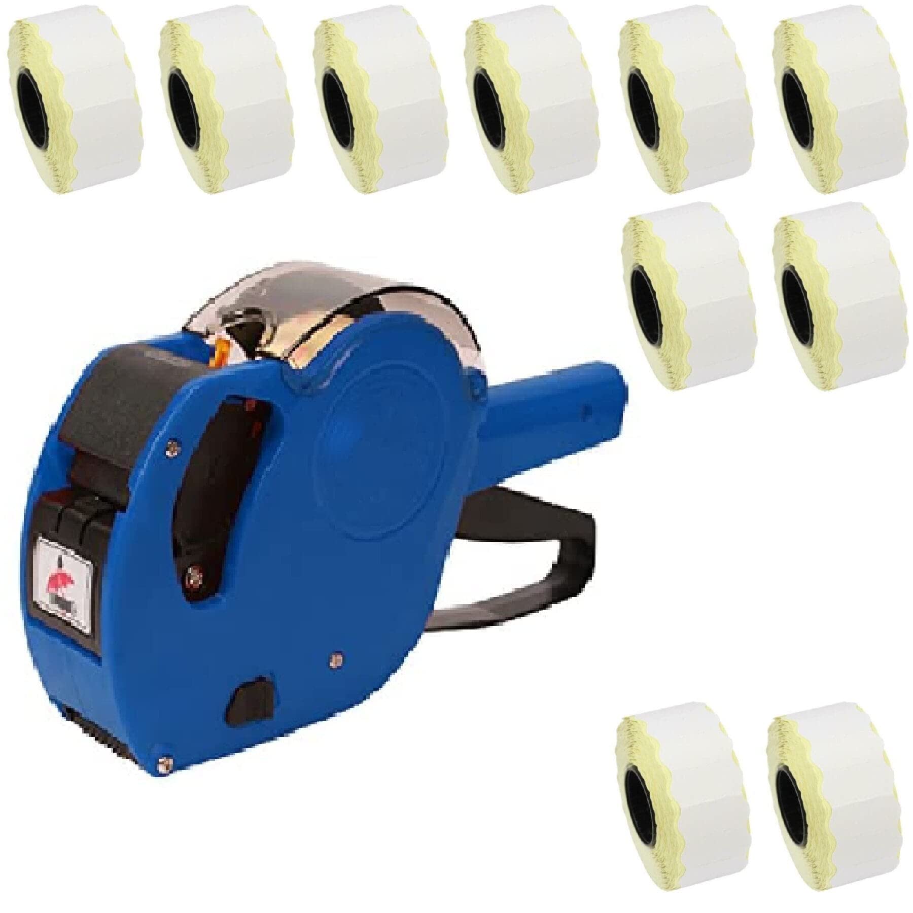 Price Gun Labels 26x12mm CT4 and Price Gun Lynx,MX-2612 (Blue MX-2612 + Free 10000 LABLES)